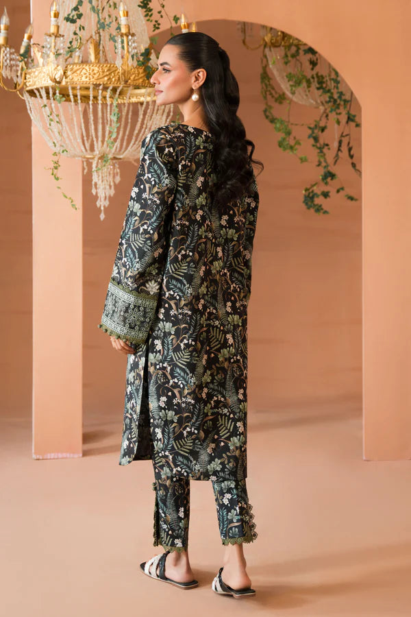 JADE 3Pc Digital Printed Lawn Suit With Digital Printed Lawn Dupatta