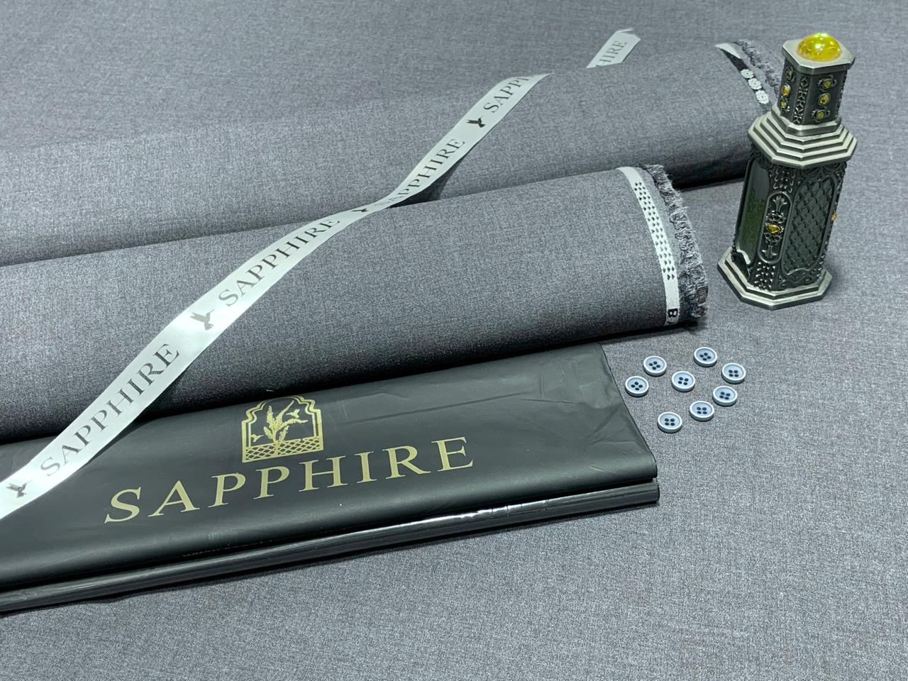 Sapphire Wash & Wear Unstitched Men Suit
