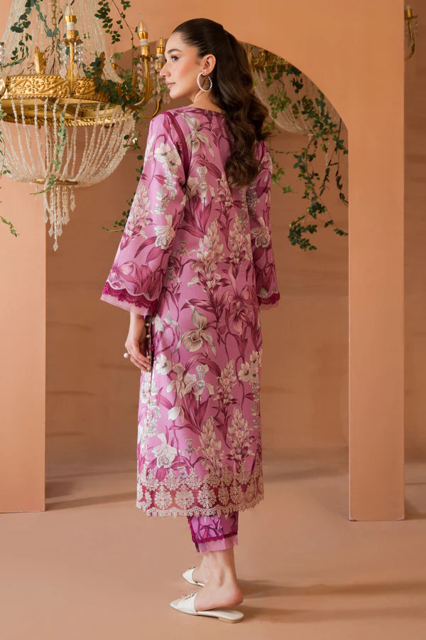 JADE 3Pc Digital Printed Lawn Suit With Digital Printed Lawn Dupatta