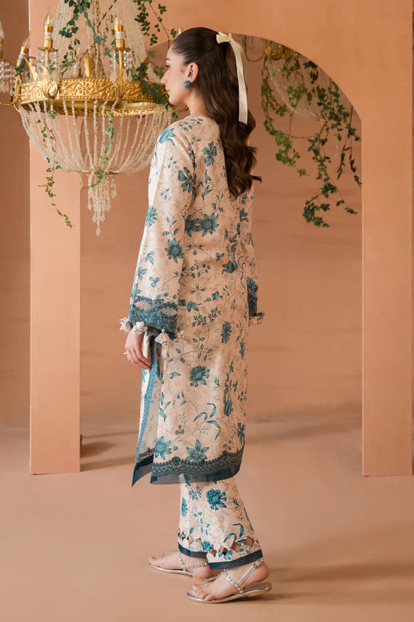 JADE 3Pc Digital Printed Lawn Suit With Digital Printed Lawn Dupatta