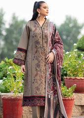 Bin Ilyas 3Pc Embroidered Lawn Suit With Jacquard Dupatta