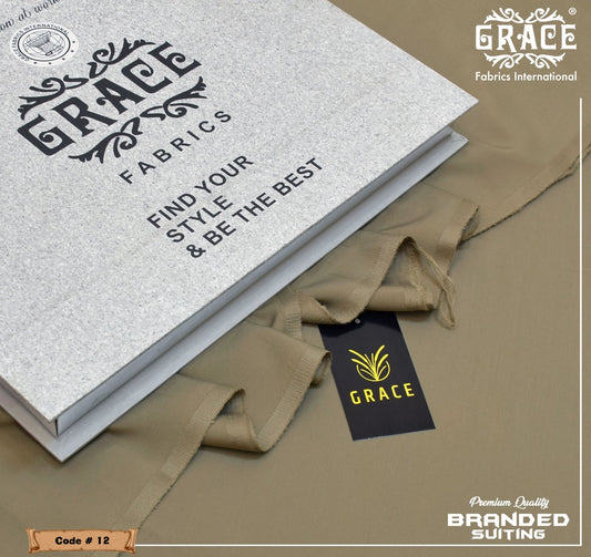 Grace Wash & Wear Unstitched Men Suit