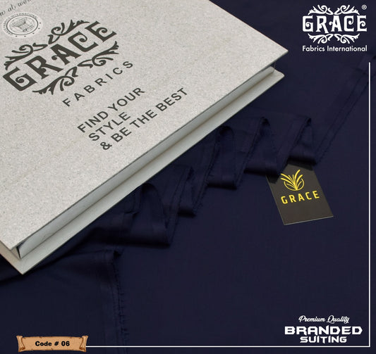 Grace Wash & Wear Unstitched Men Suit