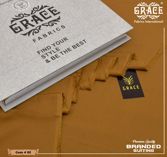 Grace Wash & Wear Unstitched Men Suit