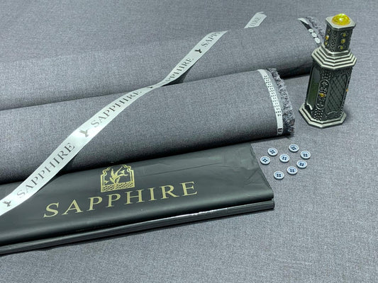 Sapphire Wash & Wear Unstitched Men Suit
