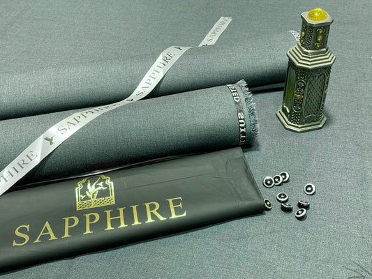 Sapphire Wash & Wear Unstitched Men Suit