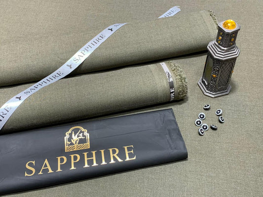 Sapphire Wash & Wear Unstitched Men Suit