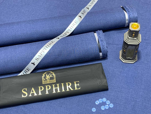 Sapphire Wash & Wear Unstitched Men Suit