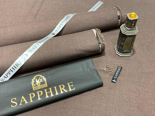 Sapphire Wash & Wear Unstitched Men Suit